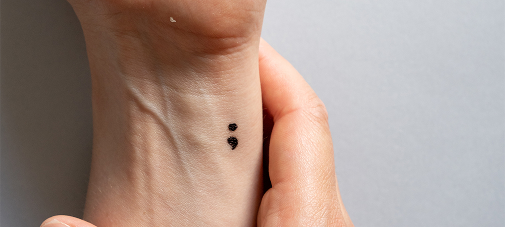 semi colon tattoo aftercare